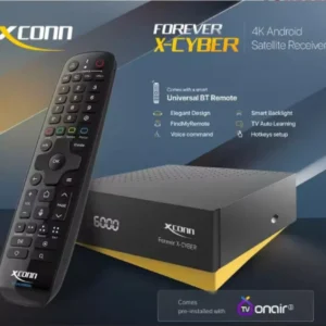 رسيفر اكسكون سايبر بلس Xconn Cyber Plus بتقنية 4K وبنظام اندرويد